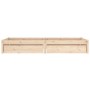 Estructura de cama con cajones 100x200 cm de vidaXL, Camas y somieres - Ref: Foro24-3103468, Precio: 181,11 €, Descuento: %