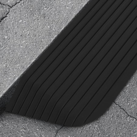 Rampas de umbral goma 2 uds 110x32x3,8 cm de vidaXL, Señales de carretera y tráfico - Ref: Foro24-150973, Precio: 84,58 €, De...