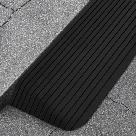 Rampas de umbral goma 2 uds 110x41x5 cm de vidaXL, Señales de carretera y tráfico - Ref: Foro24-150975, Precio: 93,41 €, Desc...