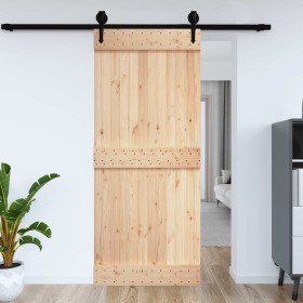 Puerta NARVIK madera maciza pino 100x210 cm en Puertas | Comprar online en Foru.es