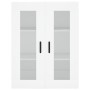 Aparador alto madera contrachapada blanco 69,5x34x180 cm de vidaXL, Aparadores - Ref: Foro24-3198409, Precio: 206,47 €, Descu...