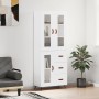 Aparador alto madera contrachapada blanco 69,5x34x180 cm de vidaXL, Aparadores - Ref: Foro24-3198569, Precio: 174,99 €, Descu...