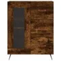 Aparador alto madera contrachapada roble ahumado 69,5x34x180 cm by vidaXL, Sideboards - Ref: Foro24-3198574, Price: 159,57 €,...