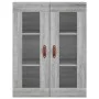 High sideboard sonoma gray plywood 69.5x34x180 cm by vidaXL, Sideboards - Ref: Foro24-3198575, Price: 173,09 €, Discount: %