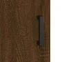 Aparador alto madera contrachapada marrón roble 69,5x34x180 cm de vidaXL, Aparadores - Ref: Foro24-3198600, Precio: 180,48 €,...