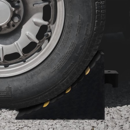 Calzos para ruedas 2 piezas goma 29x16x19 cm de vidaXL, Calzos para ruedas de vehículos - Ref: Foro24-150991, Precio: 55,55 €...