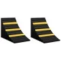 Calzos para ruedas 2 piezas goma 29x16x19 cm de vidaXL, Calzos para ruedas de vehículos - Ref: Foro24-150991, Precio: 54,21 €...