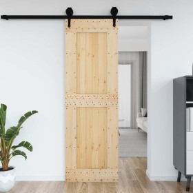 Puerta NARVIK madera maciza pino 70x210 cm en Puertas | Comprar online en Foru.es