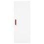 Aparador alto madera contrachapada blanco 34,5x34x180 cm de vidaXL, Aparadores - Ref: Foro24-3198761, Precio: 101,39 €, Descu...