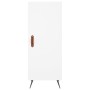 Aparador alto madera contrachapada blanco 34,5x34x180 cm de vidaXL, Aparadores - Ref: Foro24-3198761, Precio: 101,39 €, Descu...