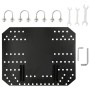 Pala quitanieves para quad ATV 115x38 cm negro de vidaXL, Palas para nieve - Ref: Foro24-151007, Precio: 303,69 €, Descuento: %