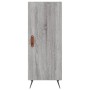 Aparador alto madera contrachapada gris Sonoma 34,5x34x180 cm de vidaXL, Aparadores - Ref: Foro24-3198767, Precio: 105,29 €, ...