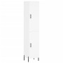 Aparador alto madera contrachapada blanco 34,5x34x180 cm de vidaXL, Aparadores - Ref: Foro24-3198793, Precio: 114,37 €, Descu...