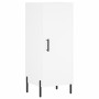 Aparador alto madera contrachapada blanco 34,5x34x180 cm de vidaXL, Aparadores - Ref: Foro24-3198793, Precio: 114,37 €, Descu...