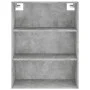 Hohes Sideboard aus betongrauem Sperrholz, 69,5 x 34 x 180 cm von vidaXL, Sideboards - Ref: Foro24-3189497, Preis: 142,57 €, ...