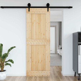 Puerta NARVIK madera maciza pino 80x210 cm en Puertas | Comprar online en Foru.es