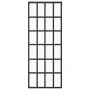 Puerta corredera ESG vidrio y aluminio negra 76x205 cm de vidaXL, Puertas - Ref: Foro24-151020, Precio: 147,03 €, Descuento: %