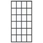 Puerta corredera ESG vidrio y aluminio negra 102x205 cm de vidaXL, Puertas - Ref: Foro24-151022, Precio: 214,06 €, Descuento: %