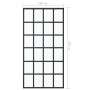Puerta corredera ESG vidrio y aluminio negra 102x205 cm de vidaXL, Puertas - Ref: Foro24-151022, Precio: 214,06 €, Descuento: %