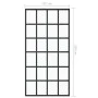 Puerta corredera ESG vidrio y aluminio negra 102x205 cm de vidaXL, Puertas - Ref: Foro24-151022, Precio: 234,04 €, Descuento: %