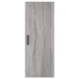 Tall Sonoma gray plywood sideboard 34.5x34x180 cm by vidaXL, Sideboards - Ref: Foro24-3198983, Price: 87,65 €, Discount: %
