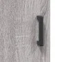 Tall Sonoma gray plywood sideboard 34.5x34x180 cm by vidaXL, Sideboards - Ref: Foro24-3198983, Price: 87,65 €, Discount: %