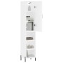 Aparador alto madera contrachapada blanco 34,5x34x180 cm de vidaXL, Aparadores - Ref: Foro24-3198985, Precio: 101,08 €, Descu...