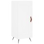 Aparador alto madera contrachapada blanco 34,5x34x180 cm de vidaXL, Aparadores - Ref: Foro24-3199465, Precio: 101,93 €, Descu...