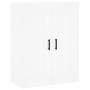 Aparador alto madera contrachapada blanco 69,5x34x180 cm de vidaXL, Aparadores - Ref: Foro24-3199753, Precio: 187,08 €, Descu...