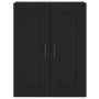 Aparador alto madera contrachapada negro 69,5x34x180 cm de vidaXL, Aparadores - Ref: Foro24-3199754, Precio: 196,03 €, Descue...