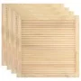 Schranktürlatten 4 Stück Kiefernholz 39,5 x 39,4 cm von vidaXL, Schranktüren - Ref: Foro24-151108, Preis: 47,61 €, Rabatt: %