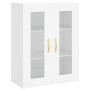 Aparador alto madera contrachapada blanco 69,5x34x180 cm de vidaXL, Aparadores - Ref: Foro24-3198385, Precio: 181,21 €, Descu...