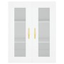 Aparador alto madera contrachapada blanco 69,5x34x180 cm de vidaXL, Aparadores - Ref: Foro24-3198385, Precio: 181,21 €, Descu...