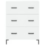 Aparador alto madera contrachapada blanco 69,5x34x180 cm de vidaXL, Aparadores - Ref: Foro24-3198401, Precio: 186,98 €, Descu...