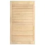 Puerta de armario de lamas 4 uds madera de pino 99,3x49,4 cm de vidaXL, Puertas de armarios - Ref: Foro24-151138, Precio: 109...