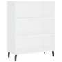 Aparador alto madera contrachapada blanco 69,5x34x180 cm de vidaXL, Aparadores - Ref: Foro24-3198737, Precio: 146,99 €, Descu...