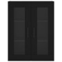 Aparador alto madera contrachapada negro 69,5x34x180 cm de vidaXL, Aparadores - Ref: Foro24-3198746, Precio: 146,68 €, Descue...