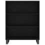 Aparador alto madera contrachapada negro 69,5x34x180 cm de vidaXL, Aparadores - Ref: Foro24-3198746, Precio: 146,68 €, Descue...