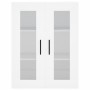 Aparador alto madera contrachapada blanco 69,5x34x180 cm de vidaXL, Aparadores - Ref: Foro24-3198745, Precio: 140,46 €, Descu...
