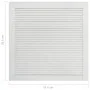 Shutter doors 4 pcs solid white pine wood 39.5x39.4 cm by vidaXL, cabinet doors - Ref: Foro24-151144, Price: 45,41 €, Discoun...