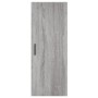 Aparador alto madera contrachapada gris Sonoma 34,5x34x180 cm de vidaXL, Aparadores - Ref: Foro24-3198999, Precio: 101,20 €, ...