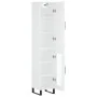 Tall white plywood sideboard 34.5x34x180 cm by vidaXL, Sideboards - Ref: Foro24-3199065, Price: 107,18 €, Discount: %