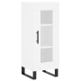 Aparador alto madera contrachapada blanco 34,5x34x180 cm de vidaXL, Aparadores - Ref: Foro24-3199065, Precio: 108,55 €, Descu...