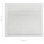 Shutter doors 4 pcs solid white pine wood 39.5x49.4cm by vidaXL, cabinet doors - Ref: Foro24-151147, Price: 69,74 €, Discount: %
