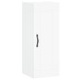 Aparador alto madera contrachapada blanco 34,5x34x180 cm de vidaXL, Aparadores - Ref: Foro24-3200289, Precio: 106,19 €, Descu...