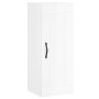 Aparador alto madera contrachapada blanco brillo 34,5x34x180 cm de vidaXL, Aparadores - Ref: Foro24-3200291, Precio: 112,47 €...