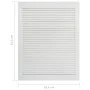 Solid white pine wood shutter door 61.5x39.4cm by vidaXL, cabinet doors - Ref: Foro24-151151, Price: 35,10 €, Discount: %