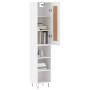 Aparador alto madera contrachapada blanco 34,5x34x180 cm de vidaXL, Aparadores - Ref: Foro24-3200353, Precio: 87,92 €, Descue...