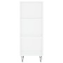 Aparador alto madera contrachapada blanco 34,5x34x180 cm de vidaXL, Aparadores - Ref: Foro24-3200353, Precio: 87,92 €, Descue...
