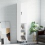 Aparador alto madera contrachapada blanco 34,5x34x180 cm de vidaXL, Aparadores - Ref: Foro24-3198977, Precio: 94,27 €, Descue...